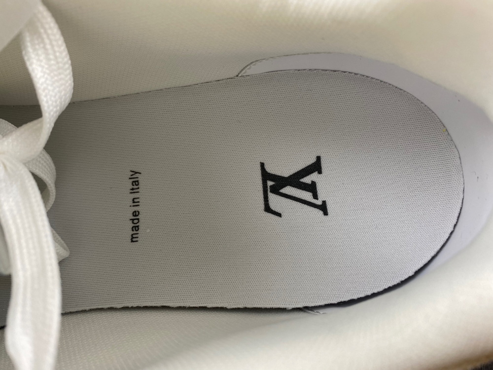 Louis Vuitton LV Trainer Beige Monogram Demin