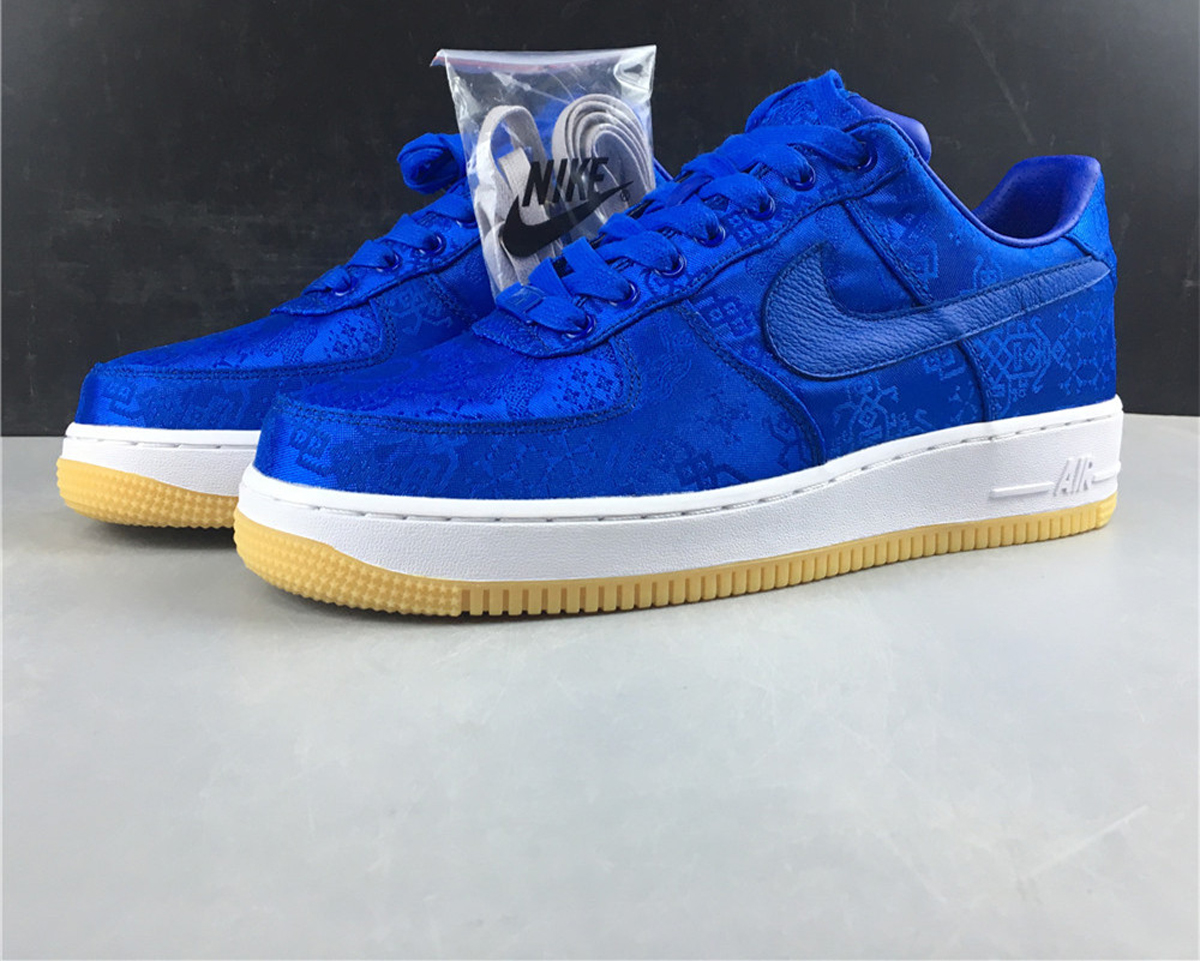 Nike Air Force 1 Low Clot Blue Silk