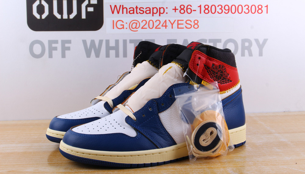 LJR batch Air Jordan 1 Union Los Angeles Blue Toe