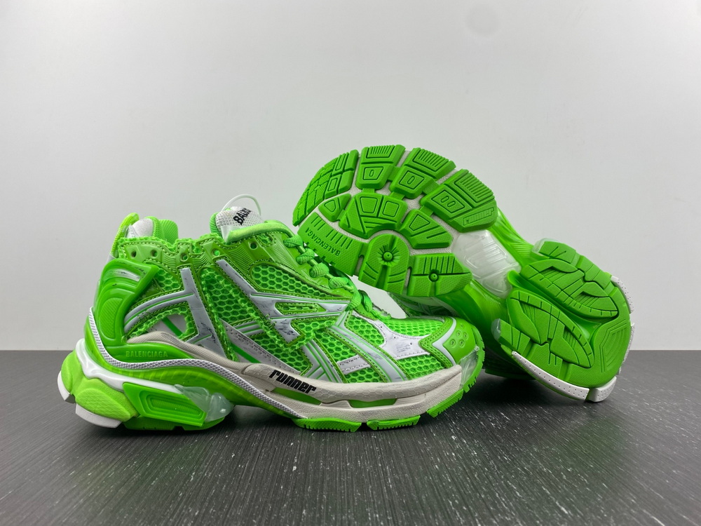 Balenciaga Runner Sneaker Green