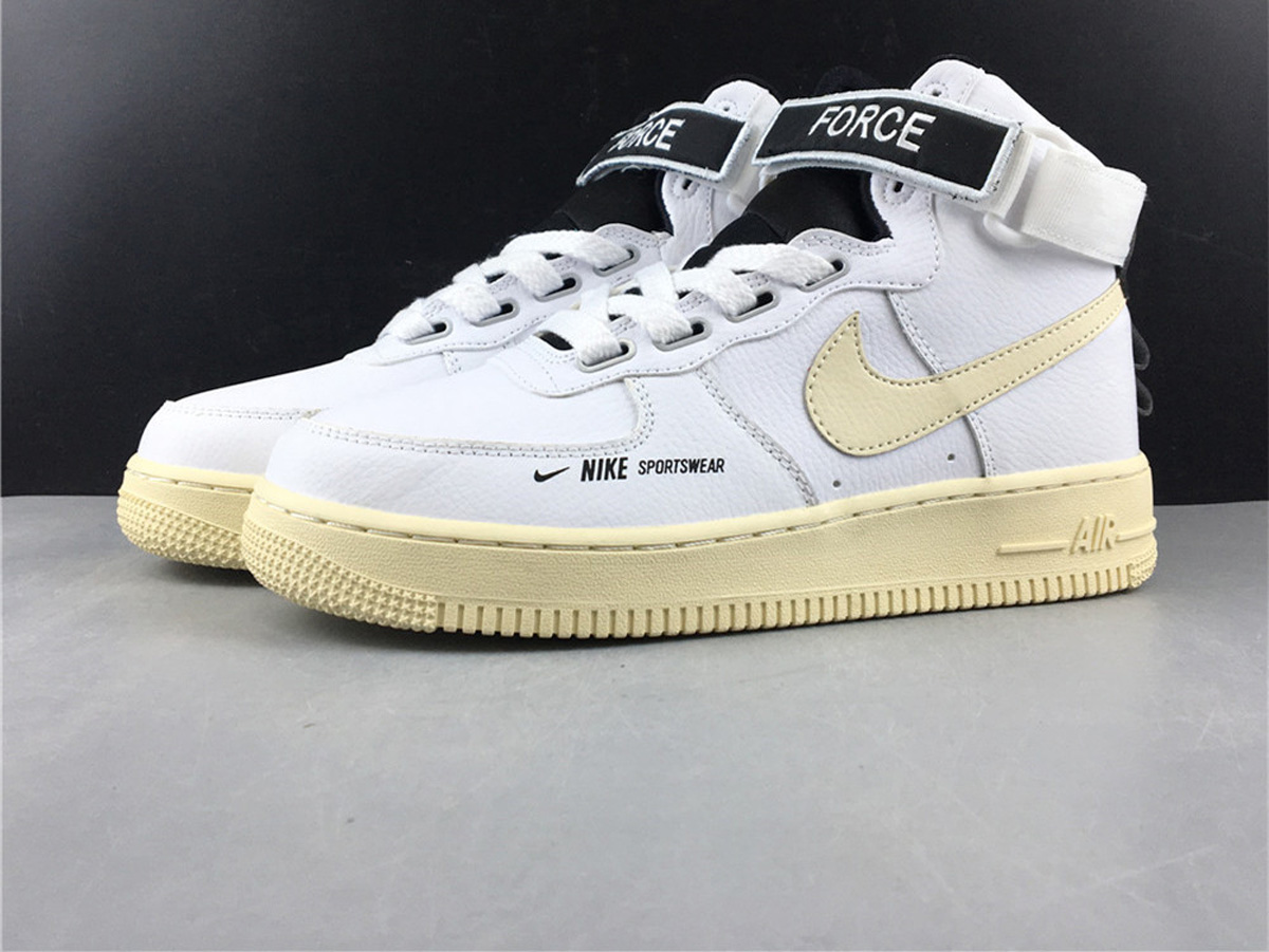Nike Air Force 1 High Utility White Light Cream (W)