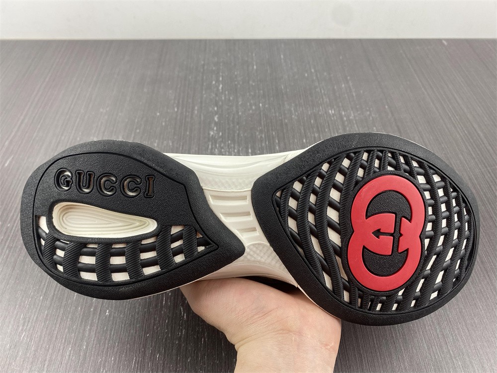 Gucci Run Sneaker White Fabric