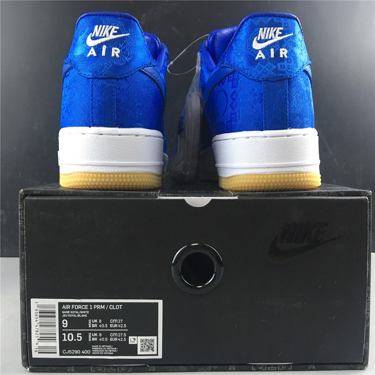 Nike Air Force 1 Low Clot Blue Silk