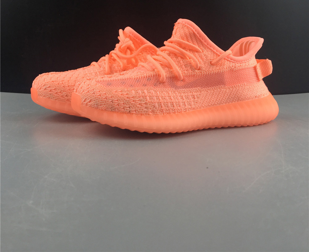 Kids Adidas yeezy 350V2 Orange
