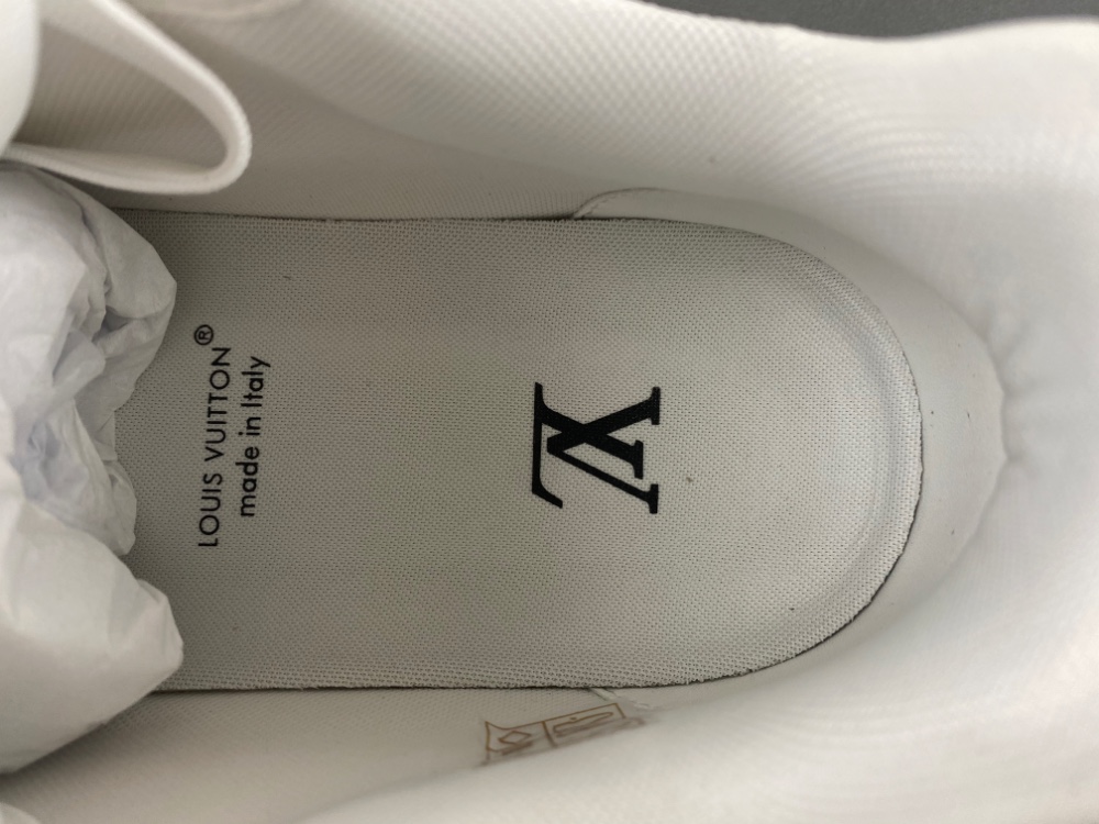 X2 Batch Louis Vuitton LV trainer Black White