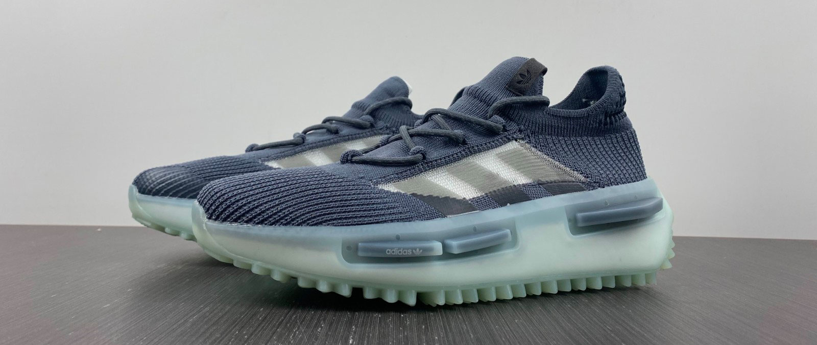 Adidas NMD S1 Grey Green Glow