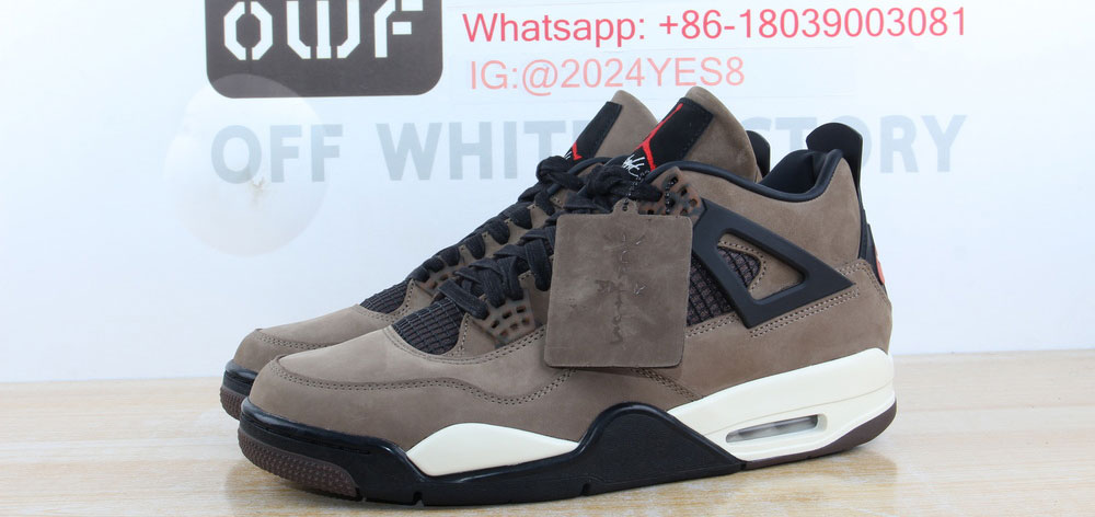 GX batch Jordan 4 Retro Travis Scott Olive