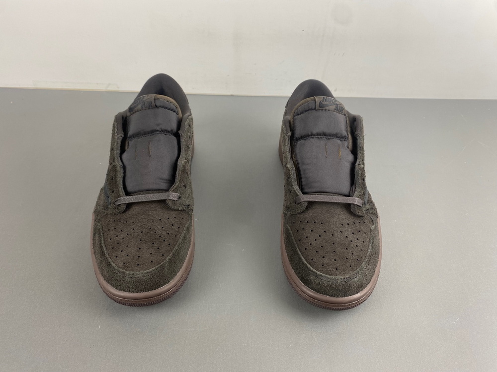 DG batch Jordan 1 Retro Low OG SP Travis Scott Velvet Brown Biggest 14