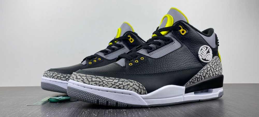 Jordan 3 Retro Oregon Ducks Pit Crew (Both Pairs)