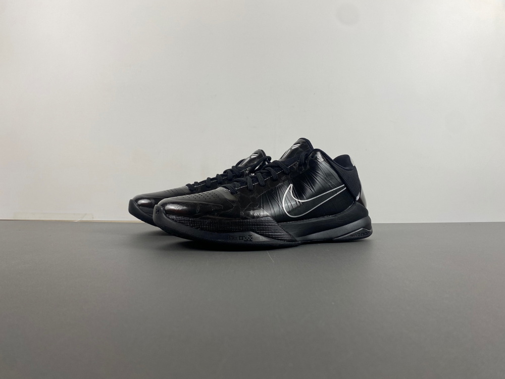 Nike Zoom Kobe V (5) Blackout 386430-003 Biggest 14