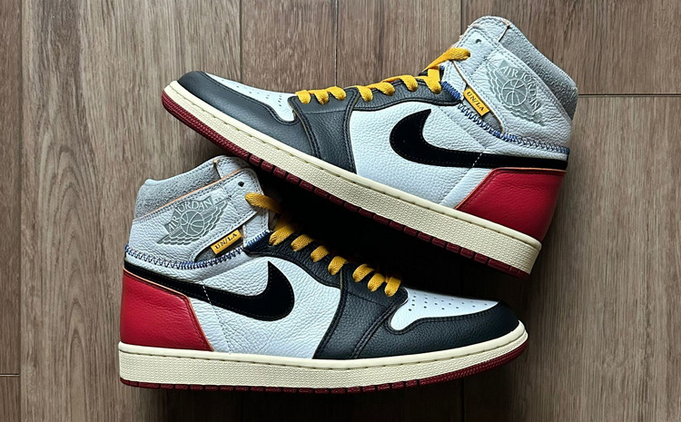 LJR batch Air Jordan 1 Union Los Angeles Black Toe