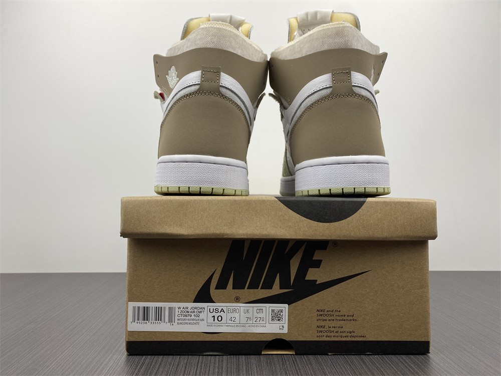 Jordan 1 High Zoom Air CMFT Olive Aura