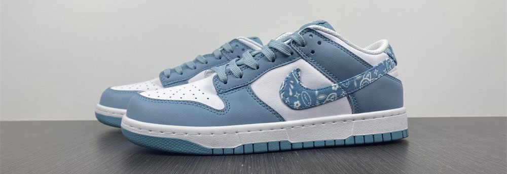 Nike Dunk Low Blue Paisley
