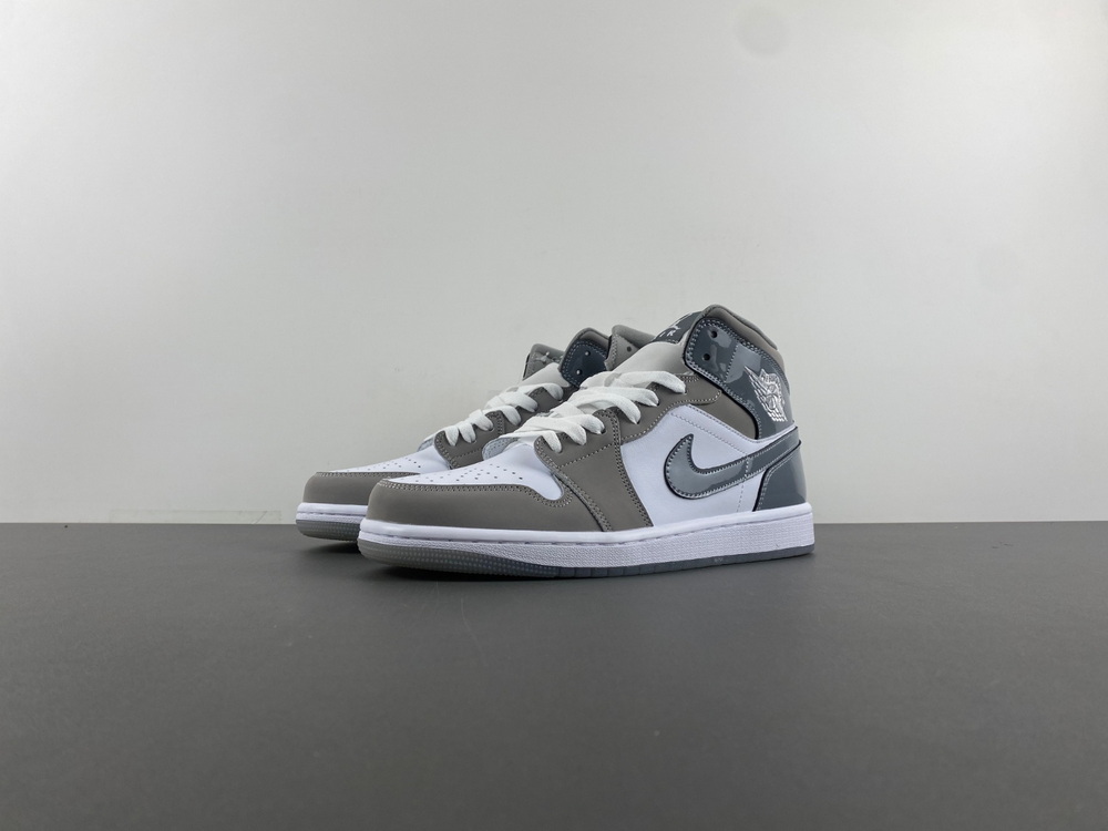 Jordan 1 Mid SE White Medium Grey Cool Grey
