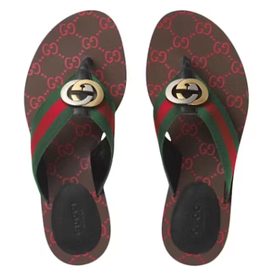 Gucci thong Web sandal