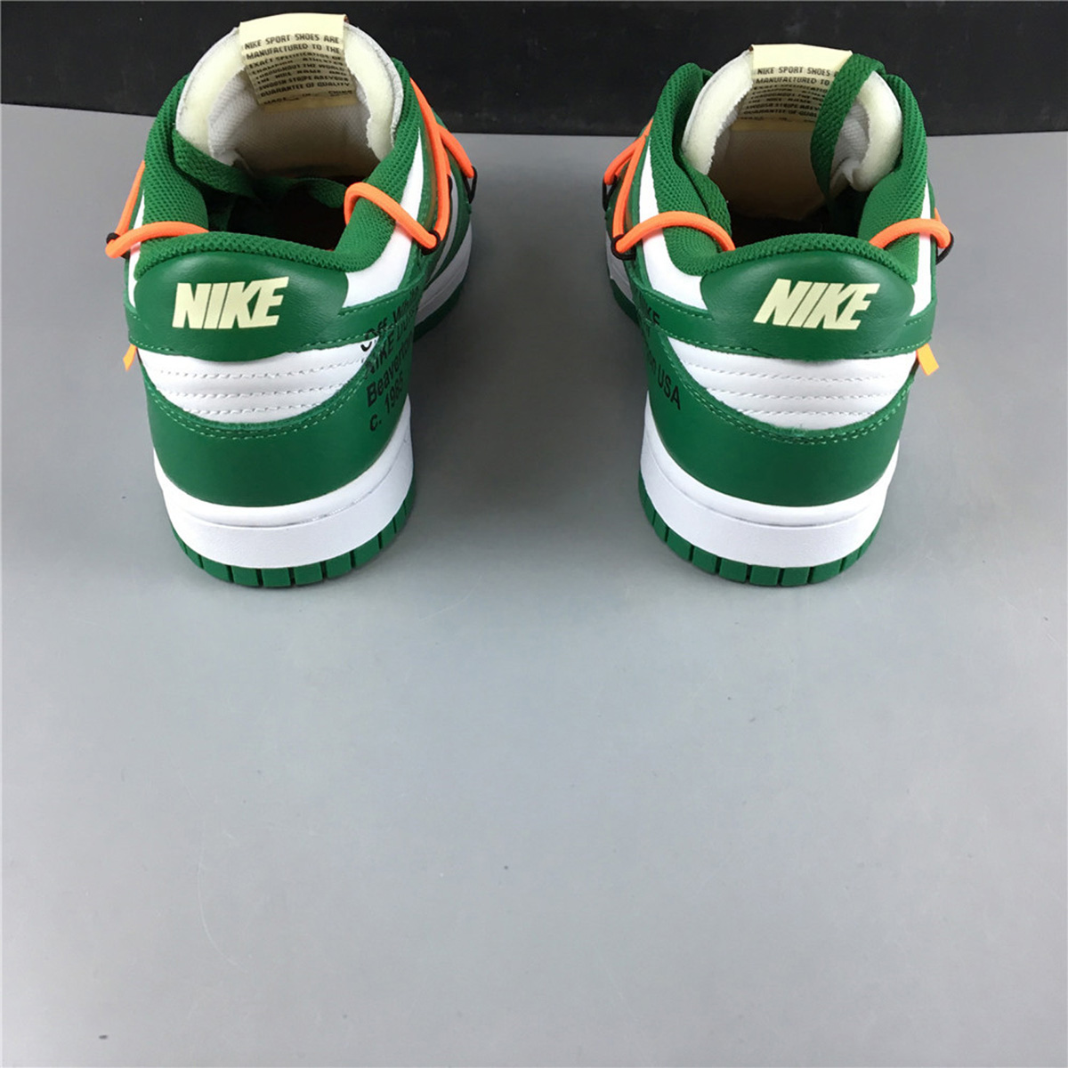 Nike Dunk Low Off-White Pine Green