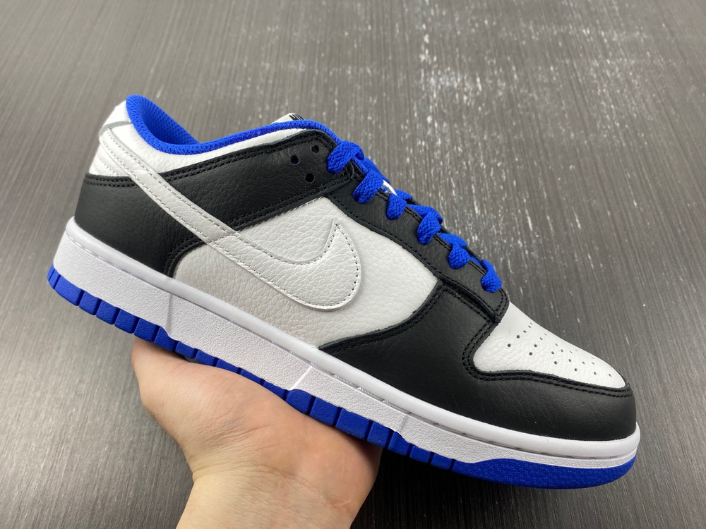 Nike Dunk Low White Black Royal