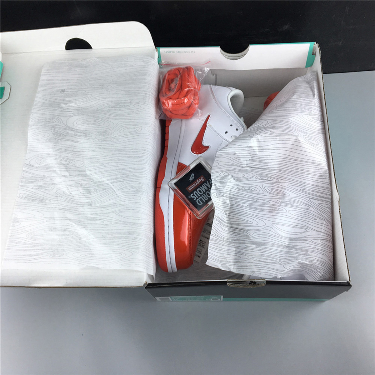Nike SB Dunk Low Supreme Jewel Swoosh Red