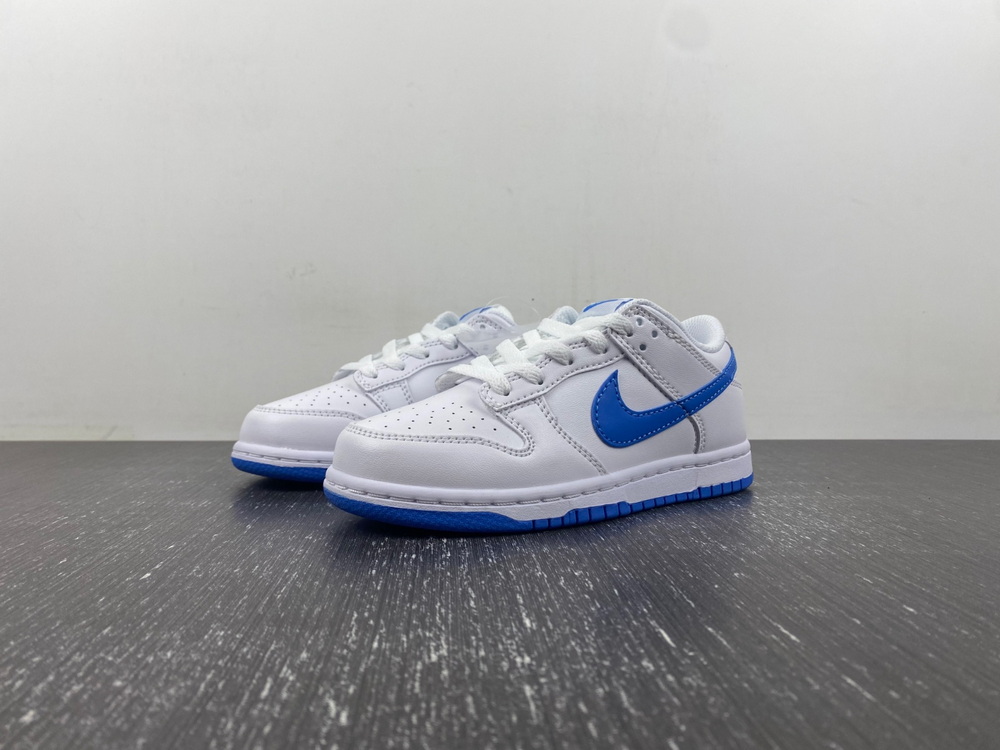 Nike Dunk Low Summit White Hyper Royal (Kids)