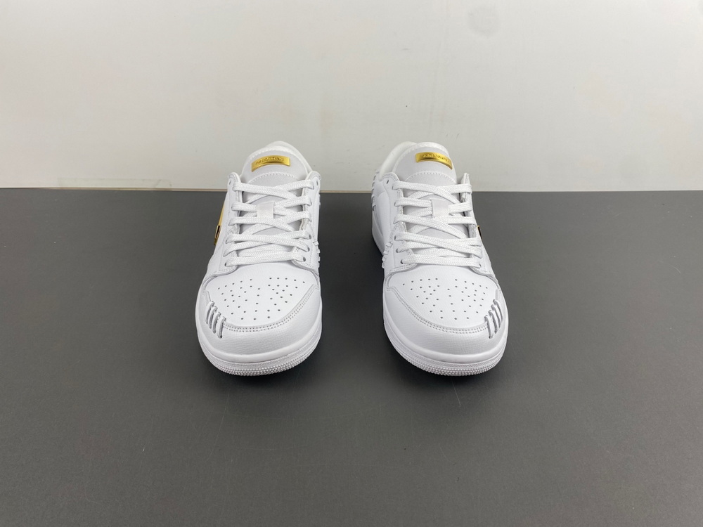 Jordan 1 Low Method of Make Sail Metallic Gold (W)