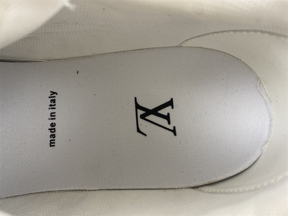 Louis Vuitton LV Trainer White Black White