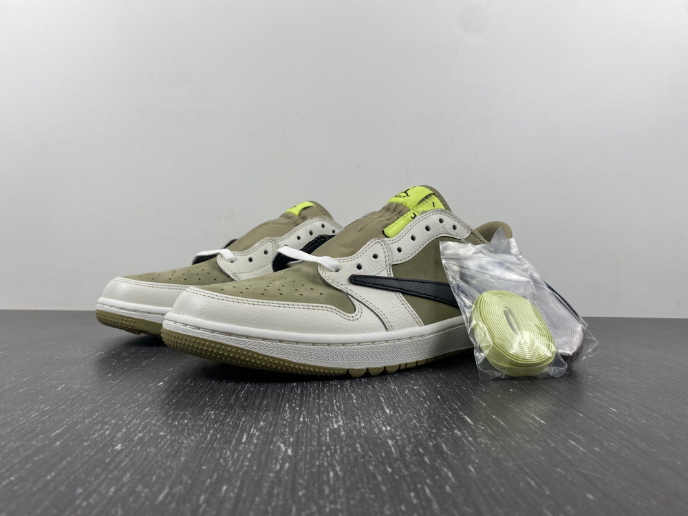 LW batch Jordan 1 Retro Low Golf Travis Scott Neutral Olive