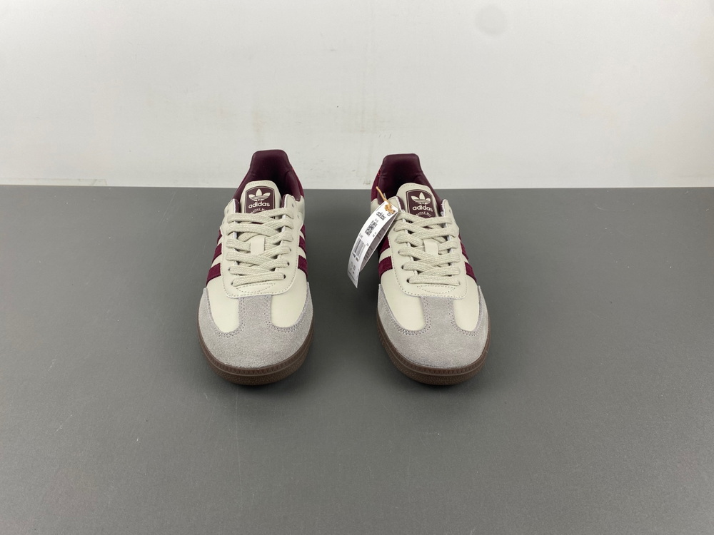 adidas Samba OG Putty Grey Maroon