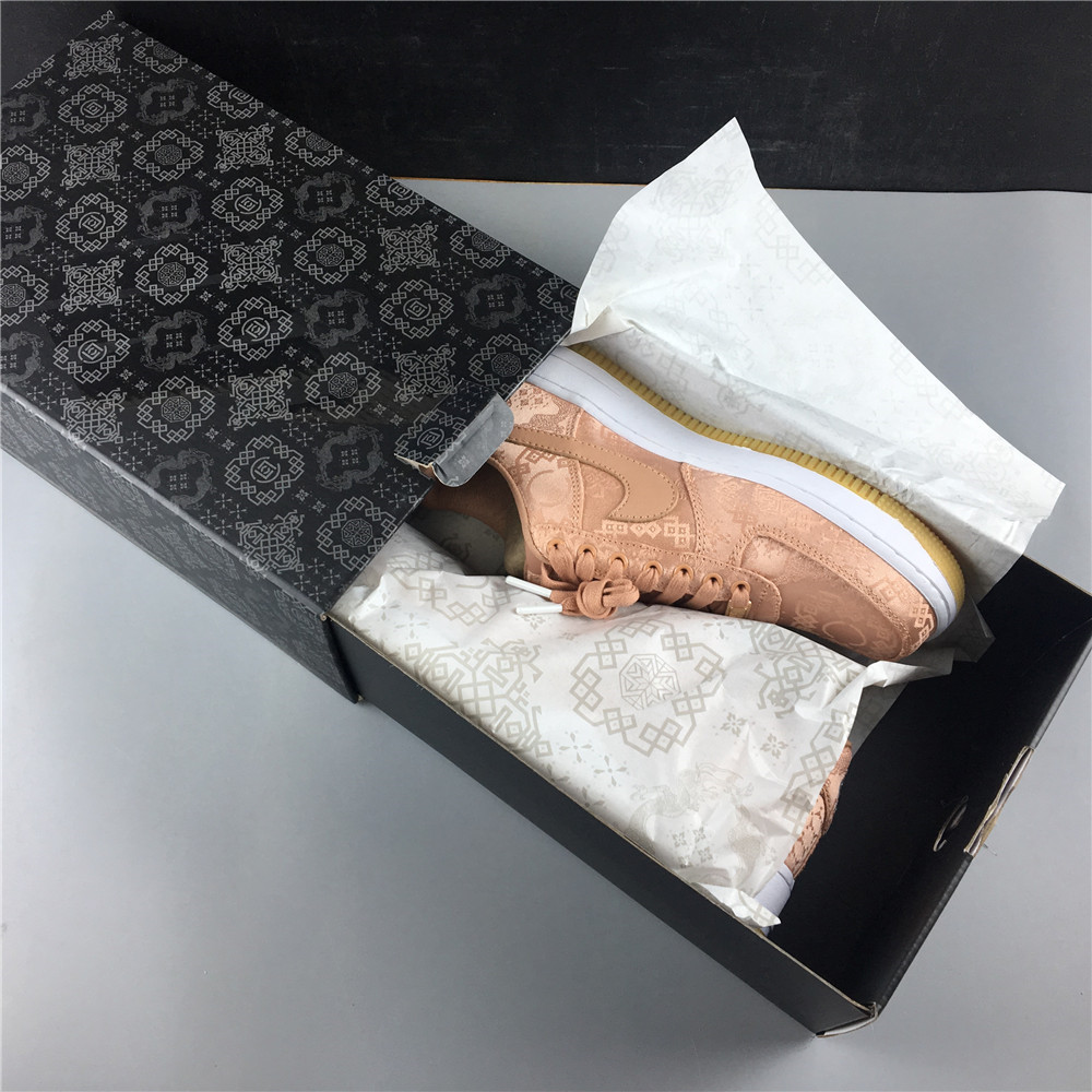 Air Force 1 Low Clot Rose Gold Silk