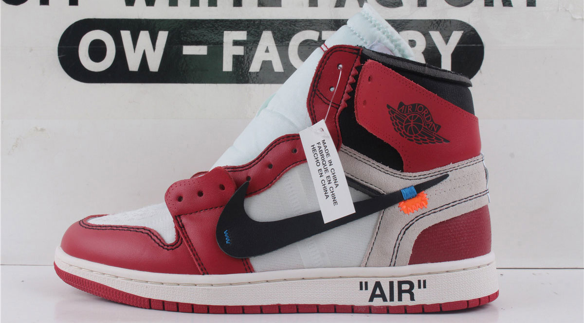 @OWF Off White Air Jordan 1 Retro Chicago