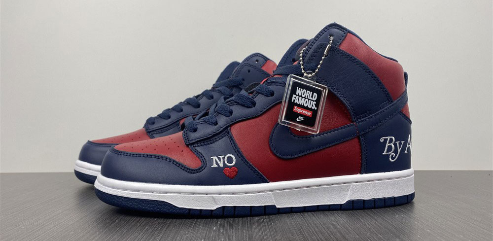 Nike SB Dunk High Supreme By Any Means Navy