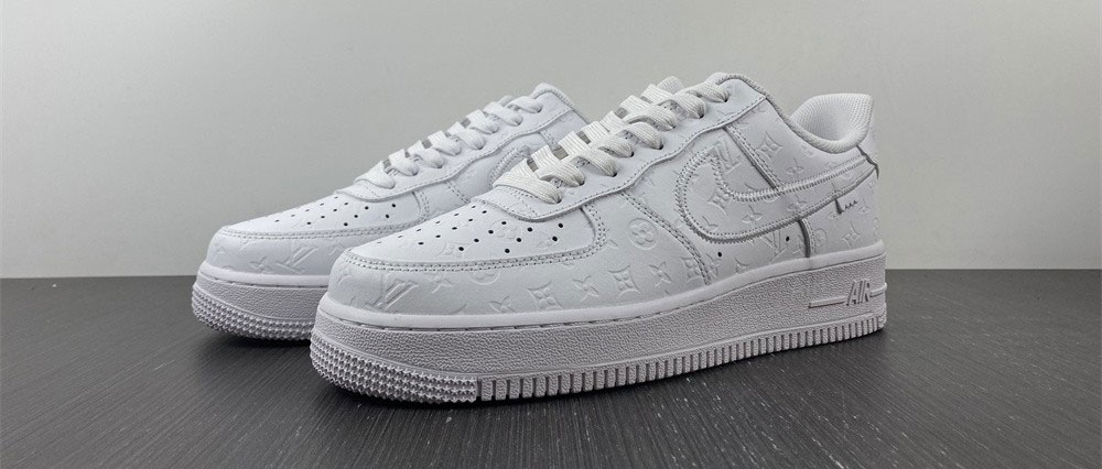 Louis Vuitton Nike Air Force 1 Low By Virgil Abloh White US 14=48
