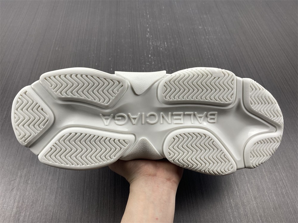 Balenciaga Triple S White Grey Sneakers