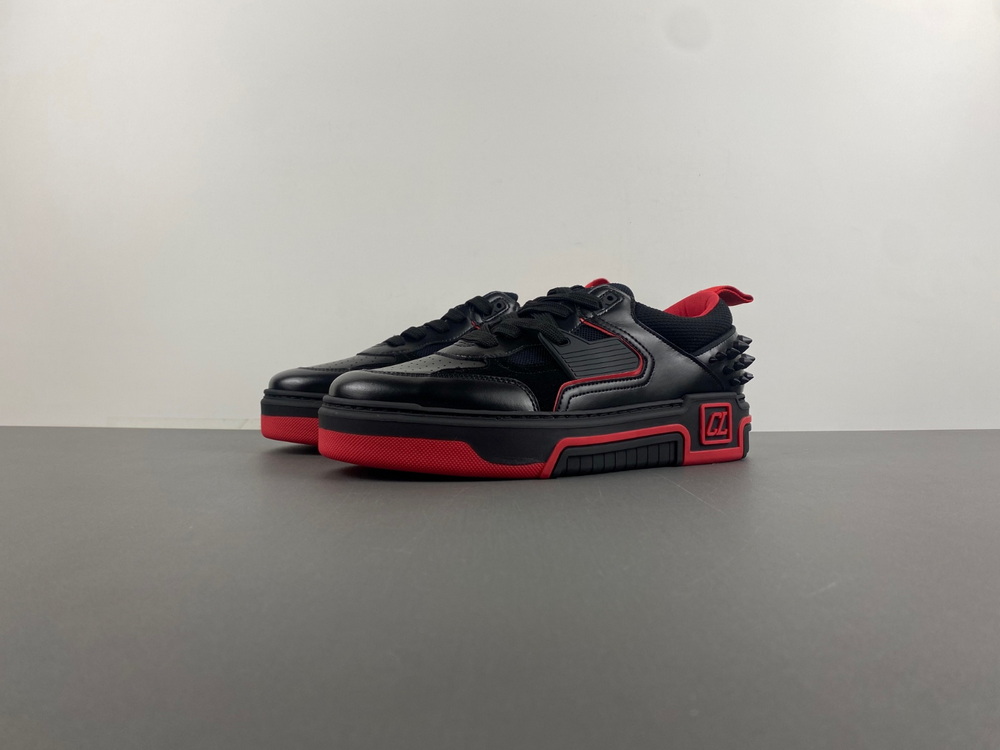 Christian Louboutin Black Calf Leather