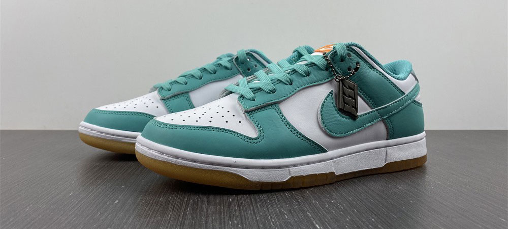 Nike Dunk Low White Turquoise