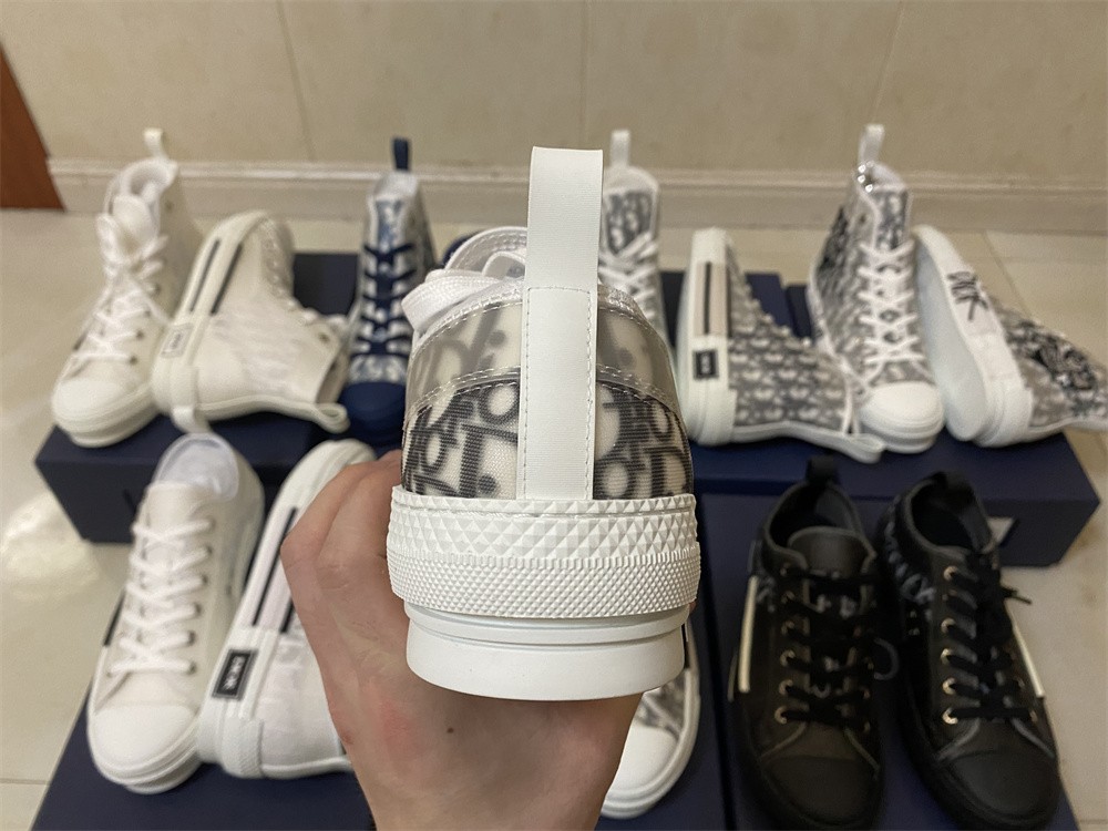 Dior B23 Low Top Logo Oblique