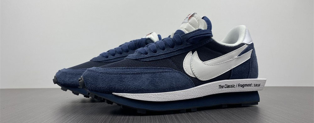Nike LD Waffle SF sacai Fragment Blue Void