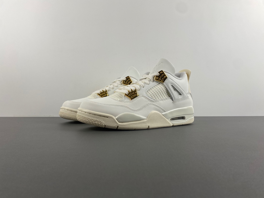 Air Jordan 4 Metallic Gold