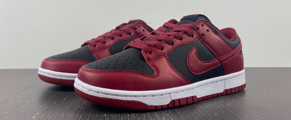 Nike Dunk Low Next Nature Dark Red Black