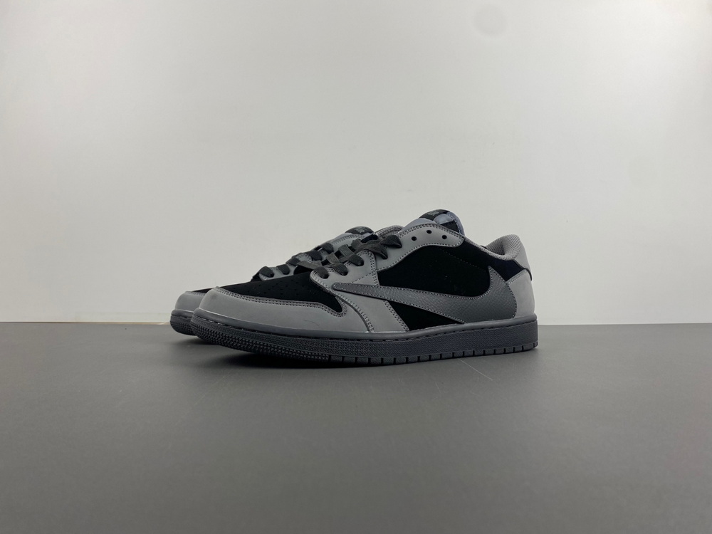 Travis Scott x Air Jordan 1 Low Black Grey