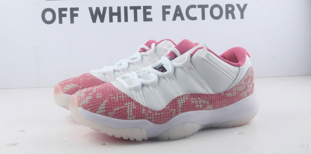 Jordan 11 Retro LowPink Snakeskin (2019) (W)