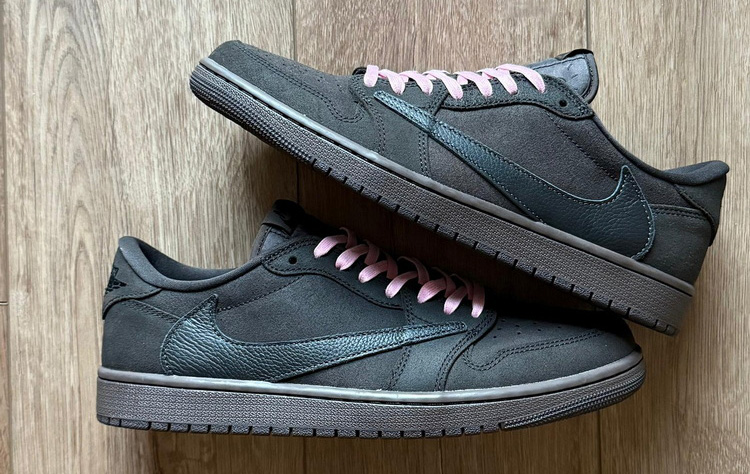 LJR batch Jordan 1 Retro Low OG SP Travis Scott Velvet Brown Biggest 14