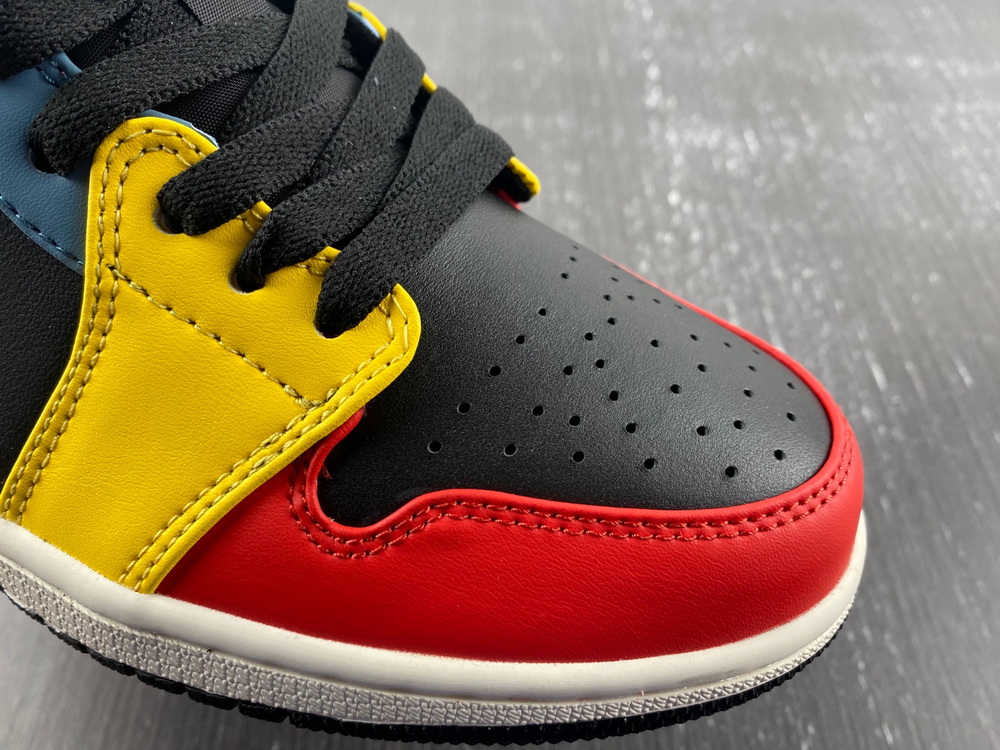 Air Jordan 1 Low SE Black Multi-Color