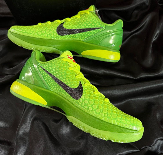 GX batch Nike Kobe 6 Protro Grinch (2020) Biggest 14