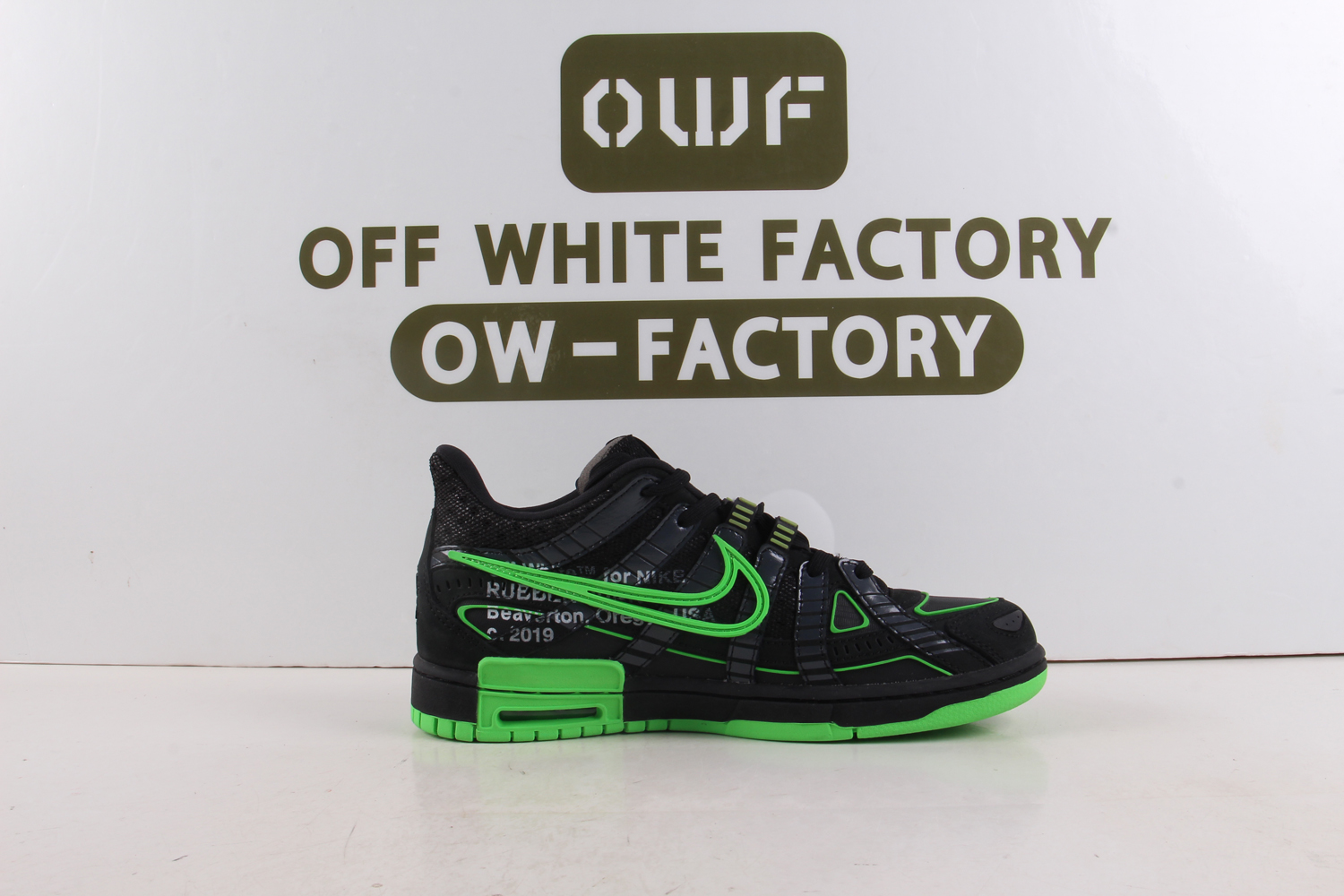 @OWF Nike Air Rubber Dunk Off-White Green Strike
