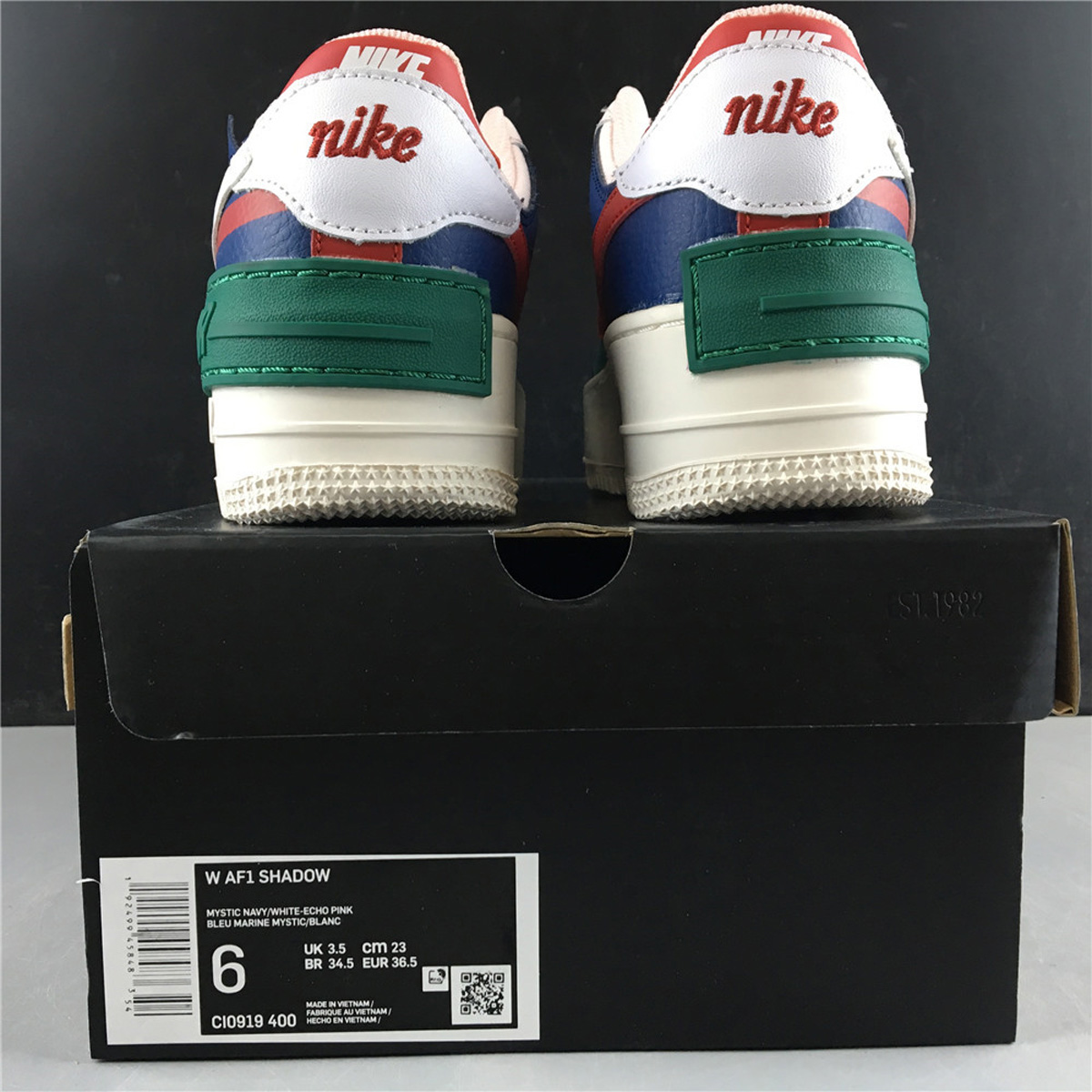 Nike Air Force 1 Shadow Mystic Navy