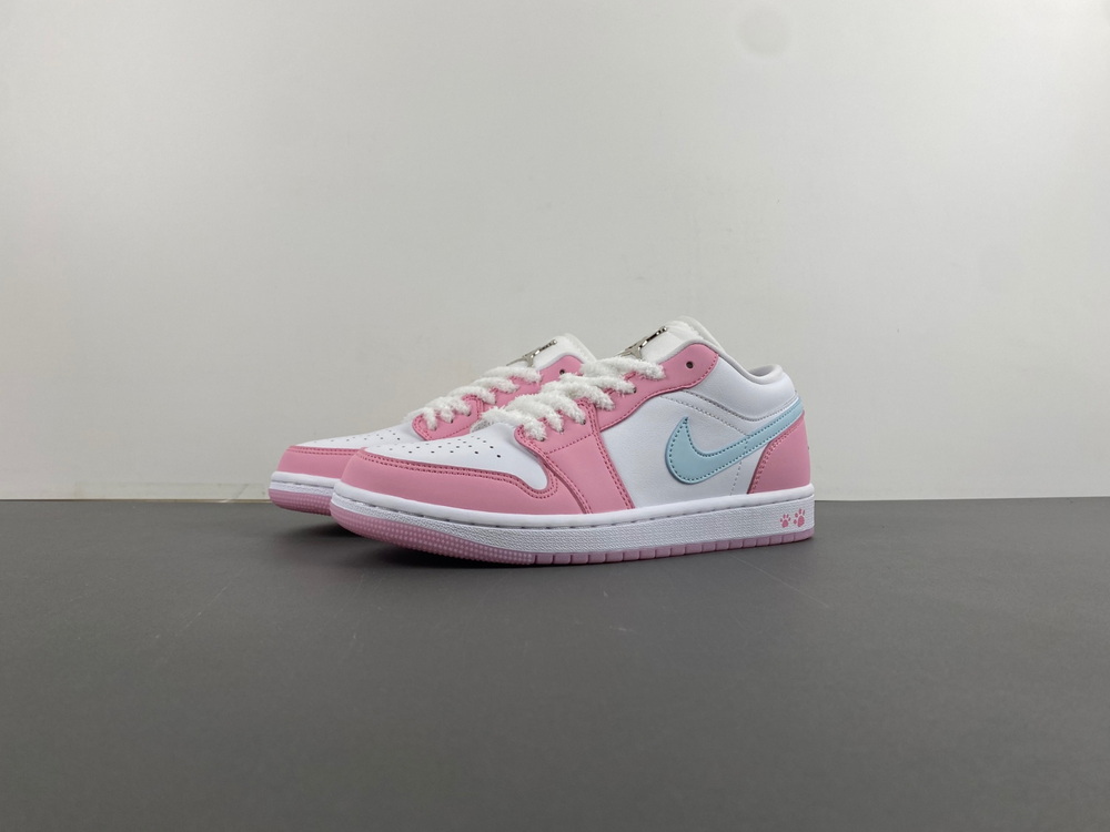 Jordan 1 Low SE Paw Print Pink Foam (W)