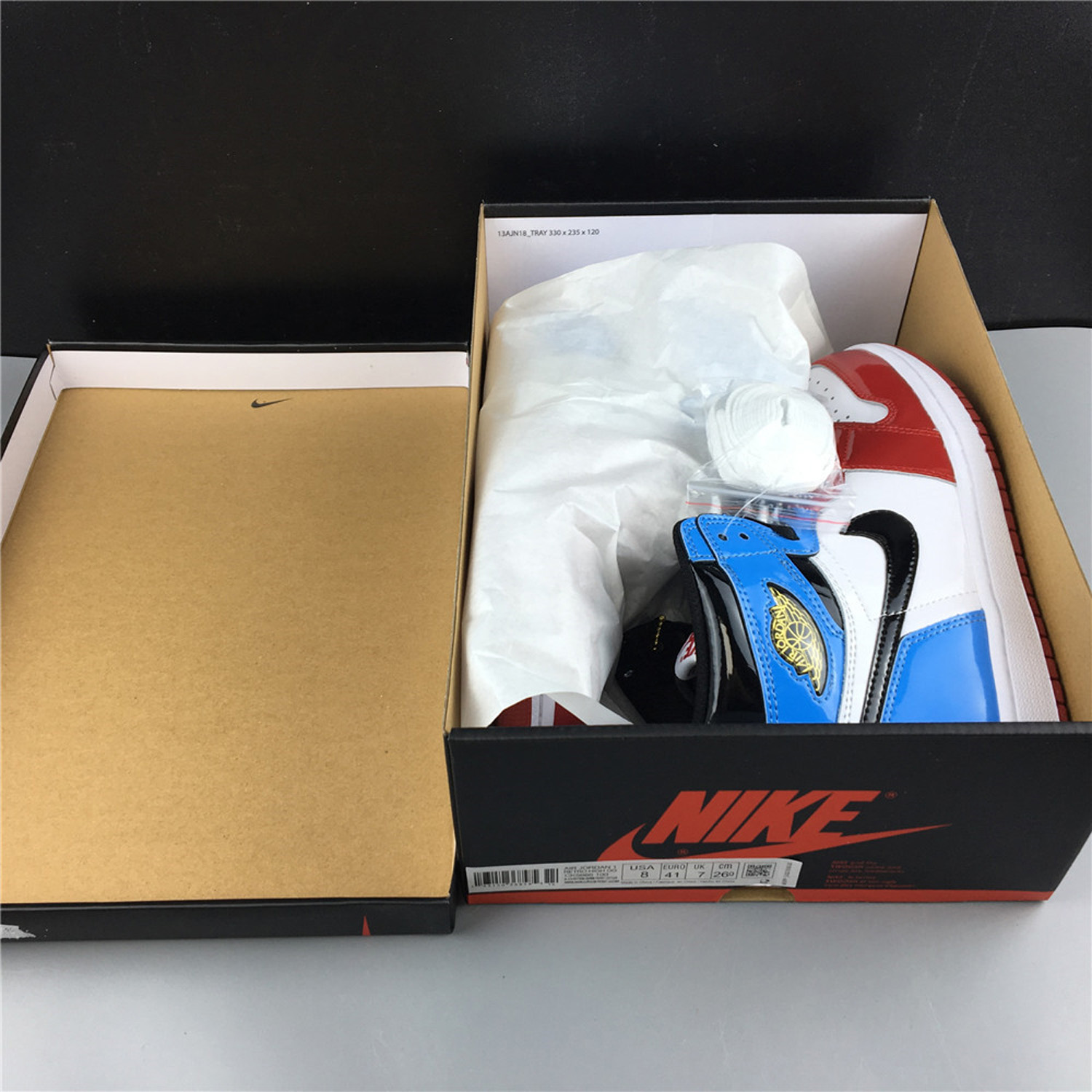 Jordan 1 Retro High Fearless UNC Chicago