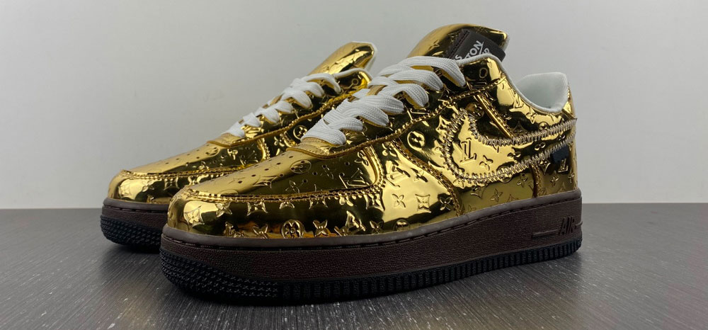 Nike Air Force 1 Low 07 Gold US 14=48
