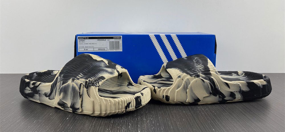 Adidas Adilette 22 Slides Carbon Aluminum