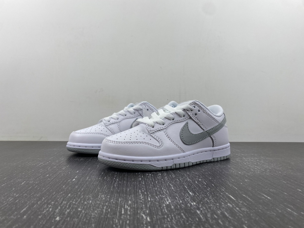 Nike Dunk Low White Pure Platinum (Kids)